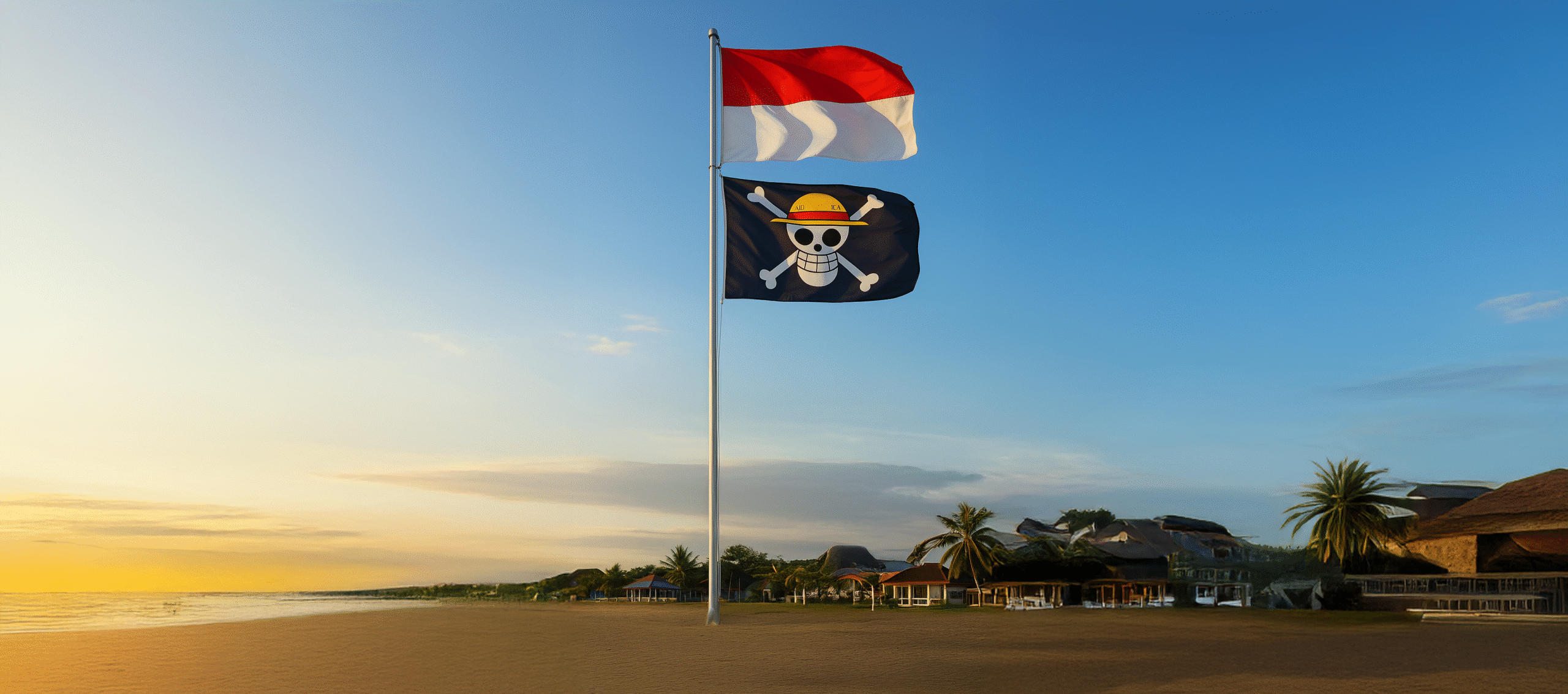 Ketika Bendera One Piece Berkibar Menggantikan Merah Putih: Refleksi Nasionalisme dan Perlindungan Sejati ala Atap UPVC Roofmaxx’s