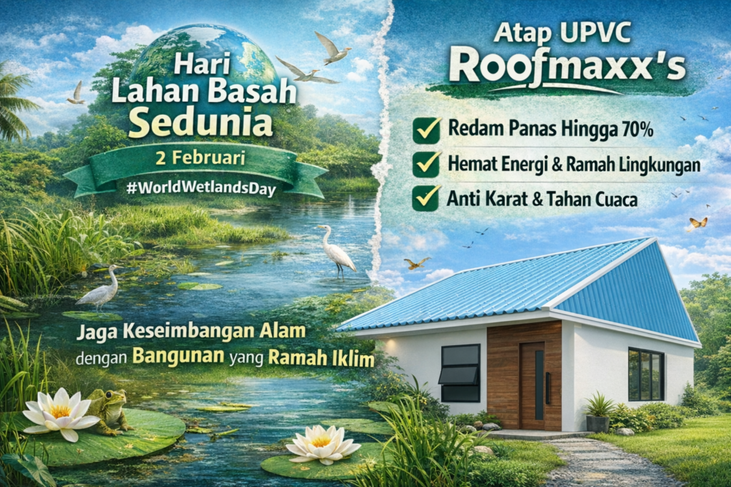 Hari Lahan Basah Sedunia: Peran Bangunan Ramah Lingkungan untuk Menjaga Keseimbangan Alam