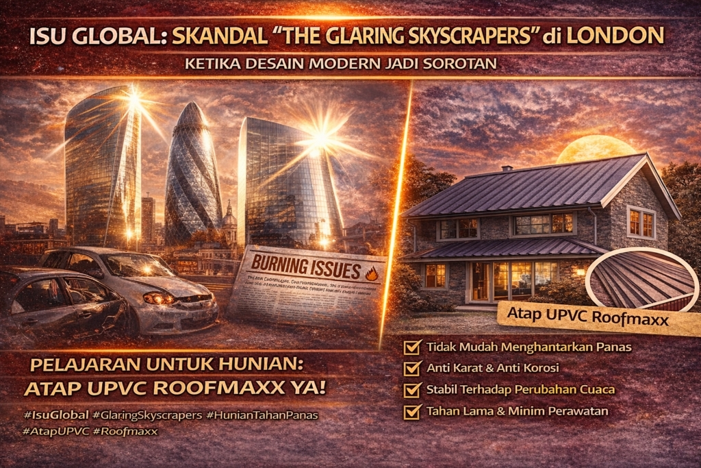 Isu Global Skandal “The Glaring Skyscrapers” di London – Ketika Desain Modern Jadi Sorotan