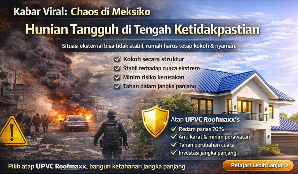 Kabar Viral: “Chaos di Meksiko” Pasca Isu Tewasnya Bos Kartel El Mencho — Apa Pelajaran untuk Ketahanan Hunian?