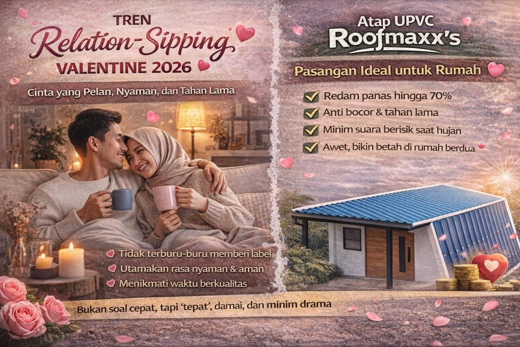 Tren “Relation-Sipping” Valentine 2026 — Cinta yang Pelan, Nyaman, dan Tahan Lama
