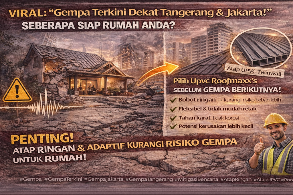 Viral “Gempa Terkini di Dekat Tangerang & Jakarta” – Seberapa Siap Rumah Anda
