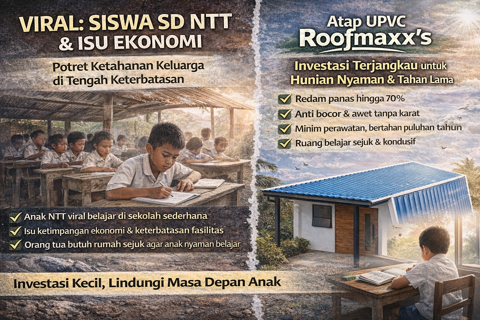 Viral: Siswa SD di NTT dan Isu Ekonomi — Potret Ketahanan Keluarga di Tengah Keterbatasan