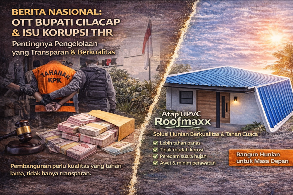 Berita Nasional: OTT Bupati Cilacap & Isu Korupsi THR