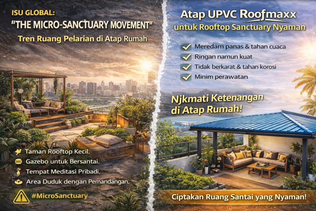 Isu Global: “The Micro-Sanctuary Movement” – Tren Ruang Pelarian di Atap Rumah