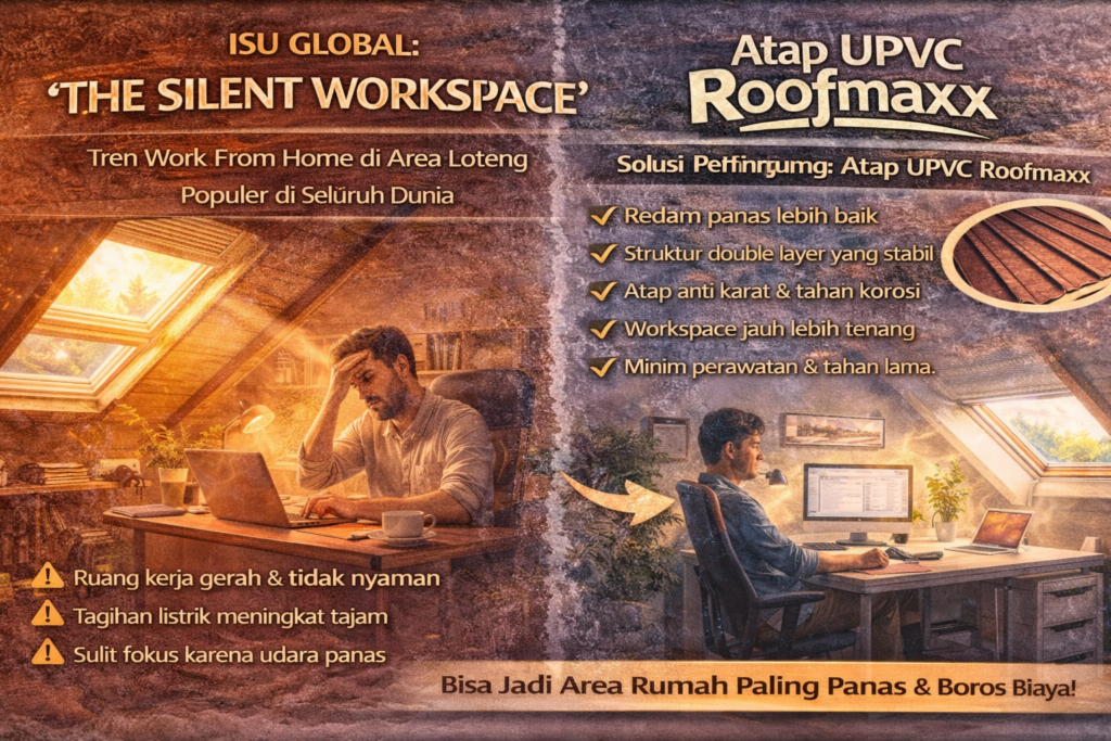 Isu Global: “The Silent Workspace” – Tren Work From Home di Area Loteng