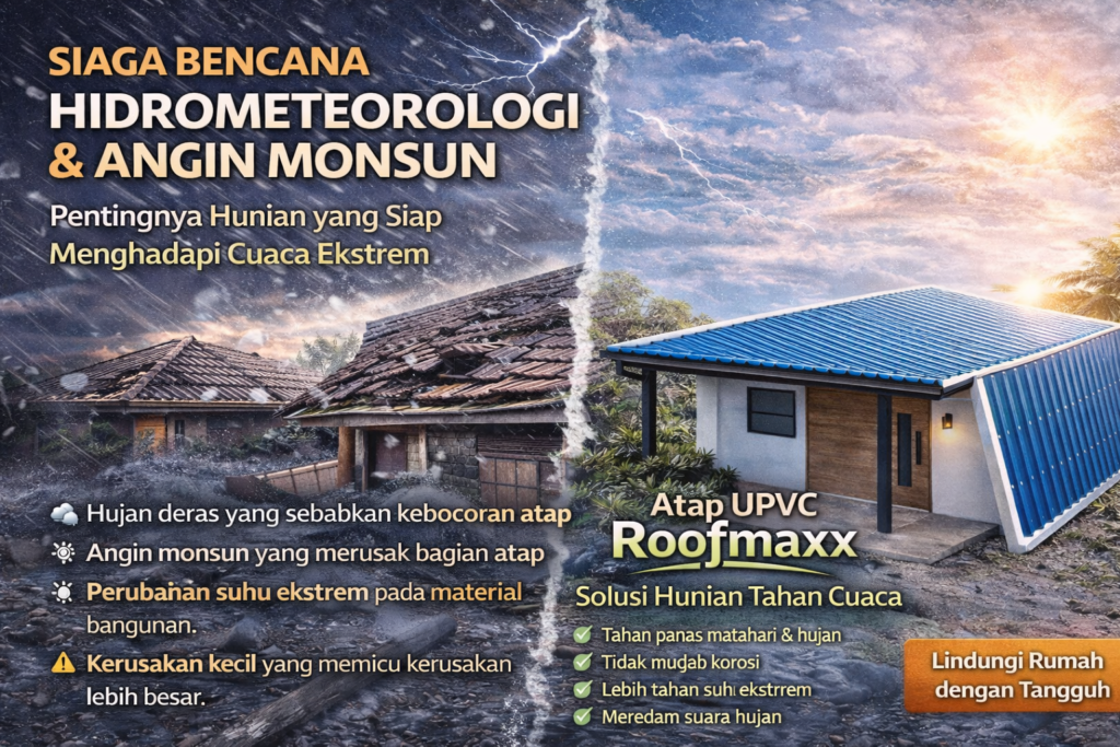 Siaga Bencana Hidrometeorologi & Angin Monsun Pentingnya Hunian yang Siap Menghadapi Cuaca Ekstrem