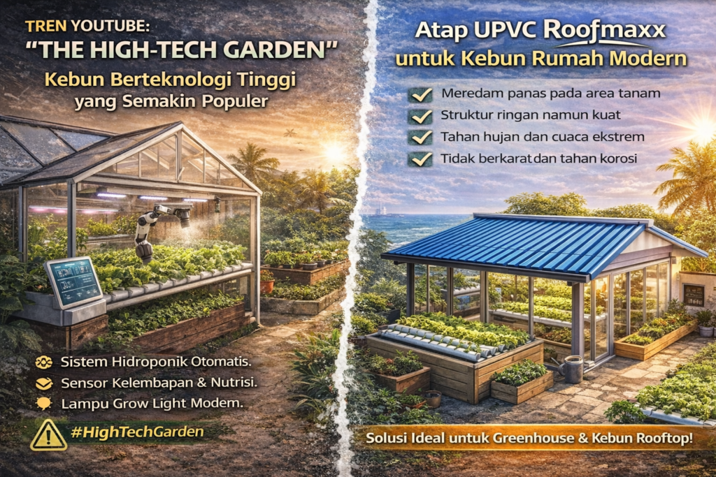 Tren YouTube: “The High-Tech Garden” – Kebun Berteknologi Tinggi yang Semakin Populer