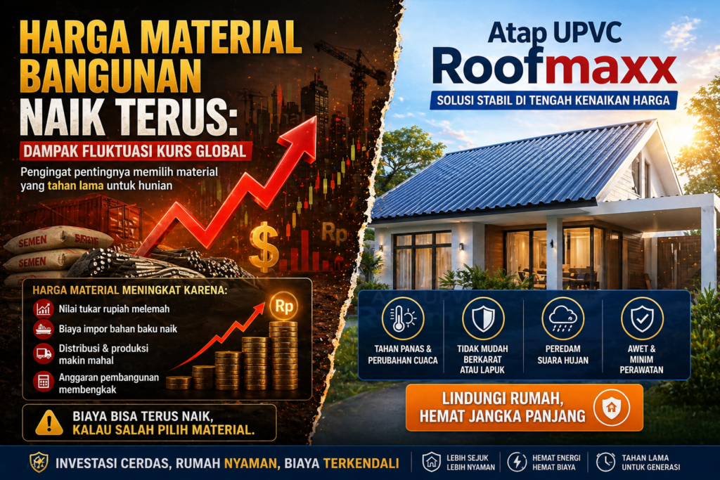 Kabar Properti: Kenaikan Harga Material Bangunan Dipicu Fluktuasi Kurs