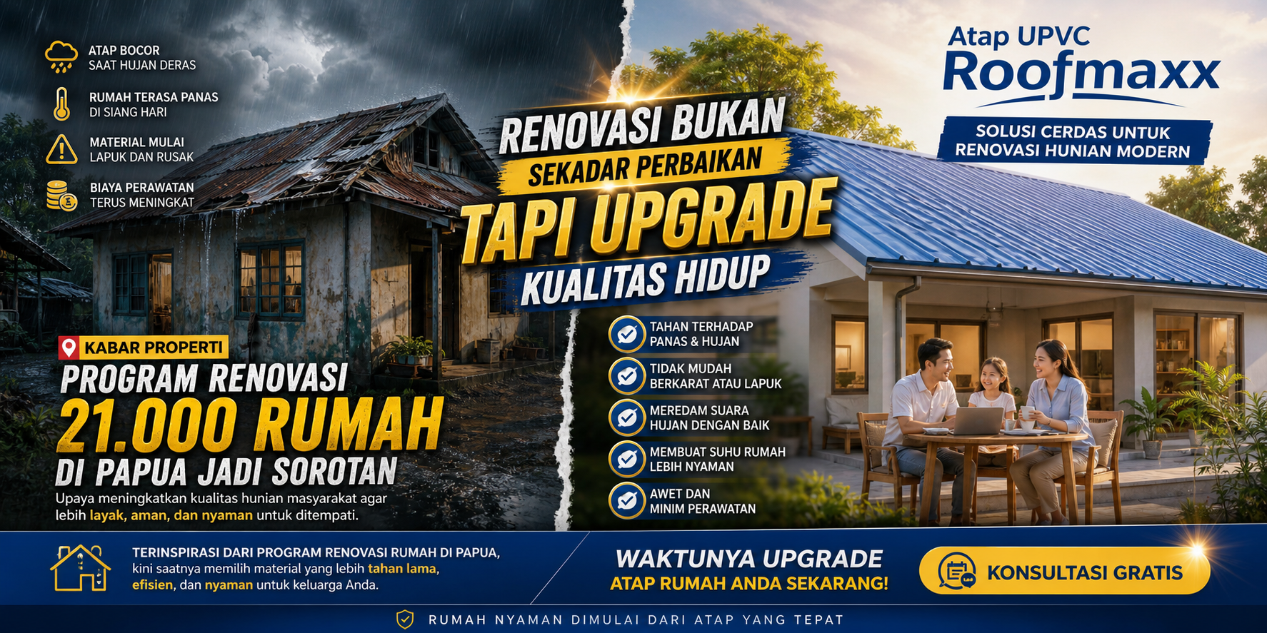 Kabar Properti: Program Renovasi 21.000 Rumah di Papua Jadi Sorotan