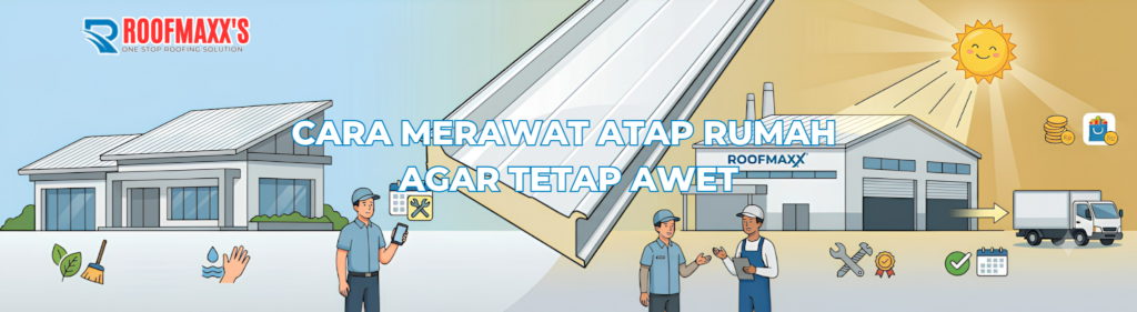 Cara Merawat Atap - Roofmaxx