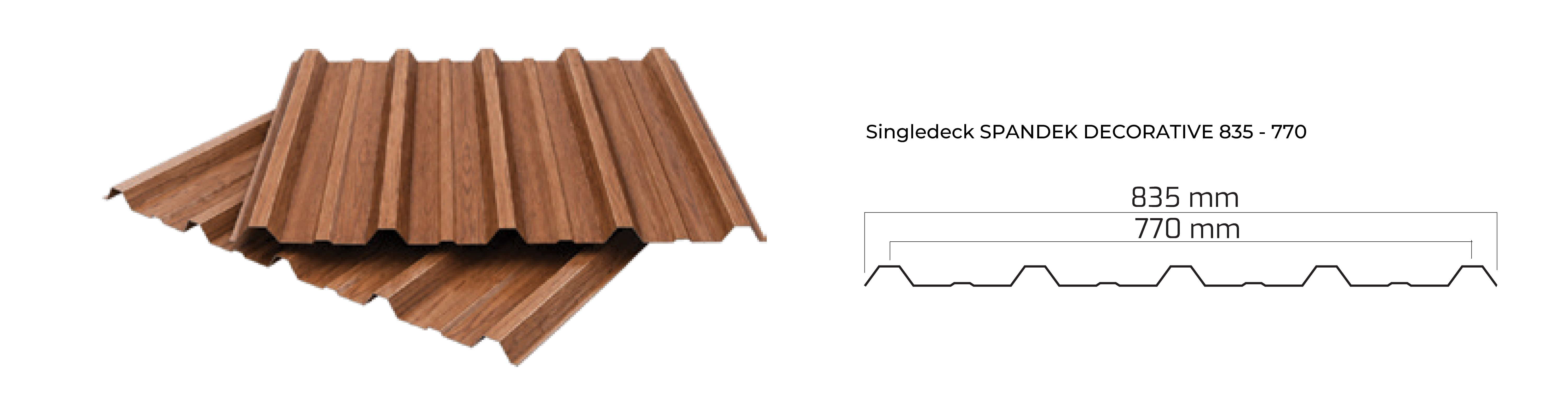 atap upvc roofmaxx singledeck spandek decorative 835-770