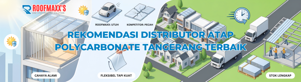 Rekomendasi Distributor Atap Polycarbonate Tangerang Terbaik