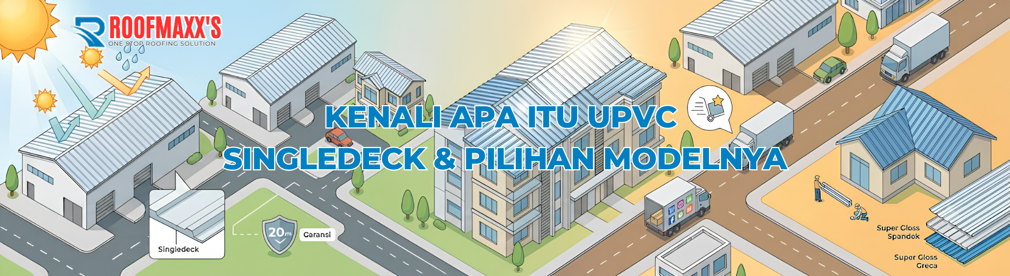 Kenali Apa Itu uPVC Singledeck & Pilihan Modelnya