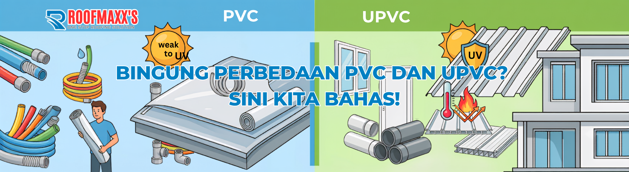 Bingung Perbedaan PVC dan uPVC? Sini Kita Bahas!