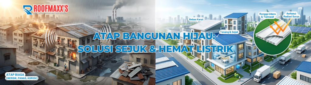 Atap Bangunan Hijau: Solusi Sejuk & Hemat Listrik