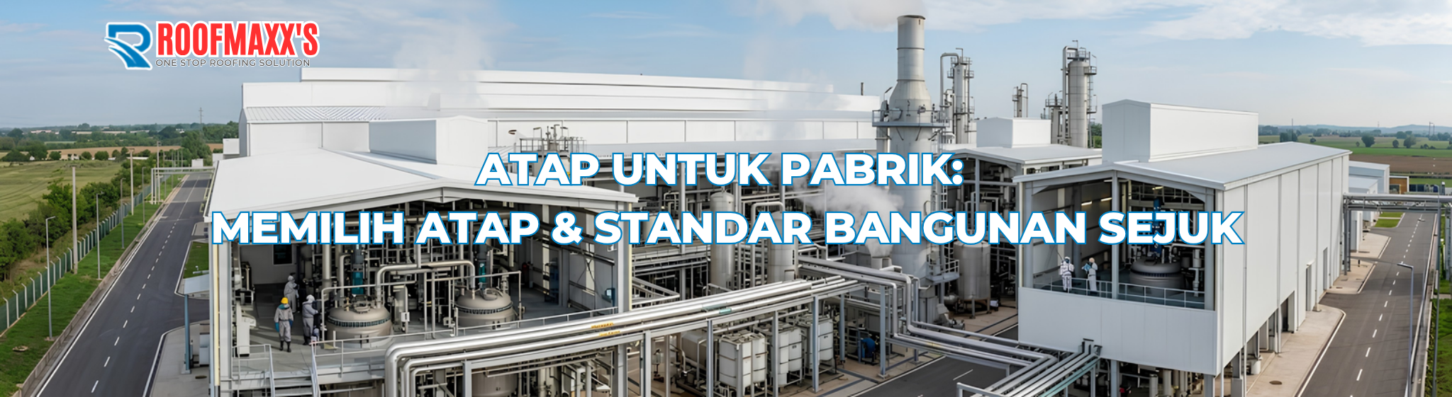 Atap untuk Pabrik: Memilih Atap & Standar Bangunan Sejuk