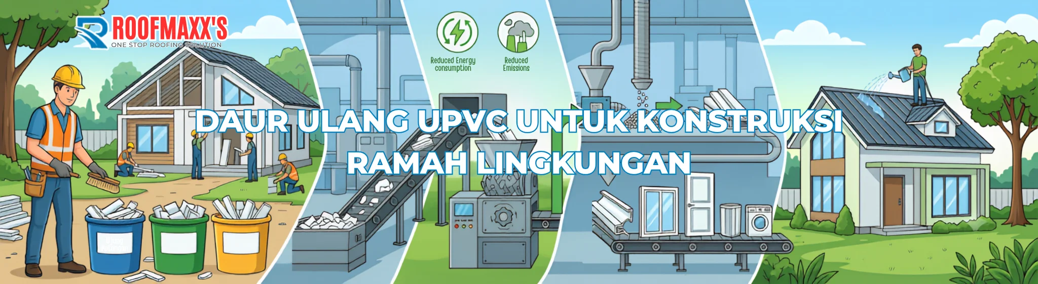 Daur Ulang uPVC - Roofmaxx