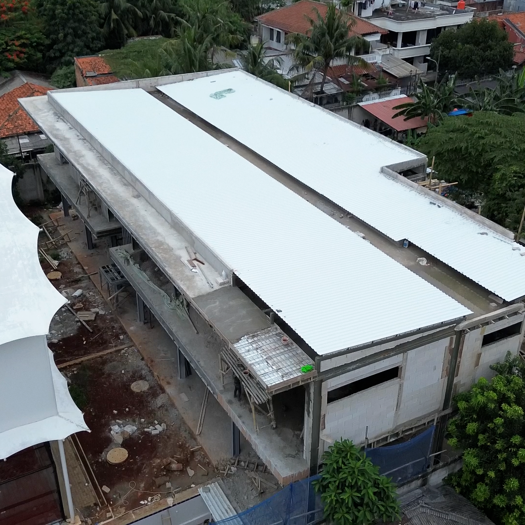pasang atap upvc